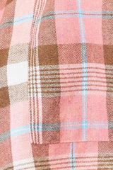 Double Take Plaid Collared Neck Long Sleeve Button-Up Shirt king-general-store-5710.myshopify.com