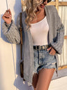 Open Front Cable-Knit Cardigan king-general-store-5710.myshopify.com