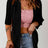 Ribbed Open Front Knit Cardigan king-general-store-5710.myshopify.com