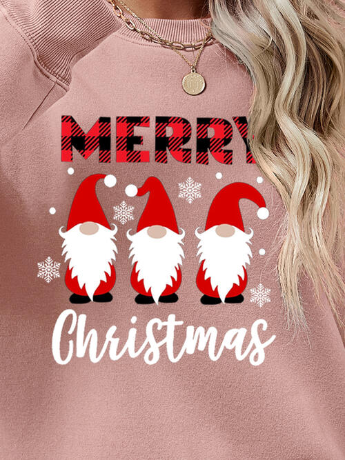 MERRY CHRISTMAS Long Sleeve Sweatshirt king-general-store-5710.myshopify.com