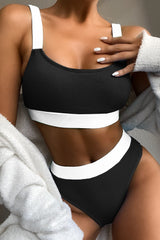 Color Block Scoop Neck Bikini Set king-general-store-5710.myshopify.com