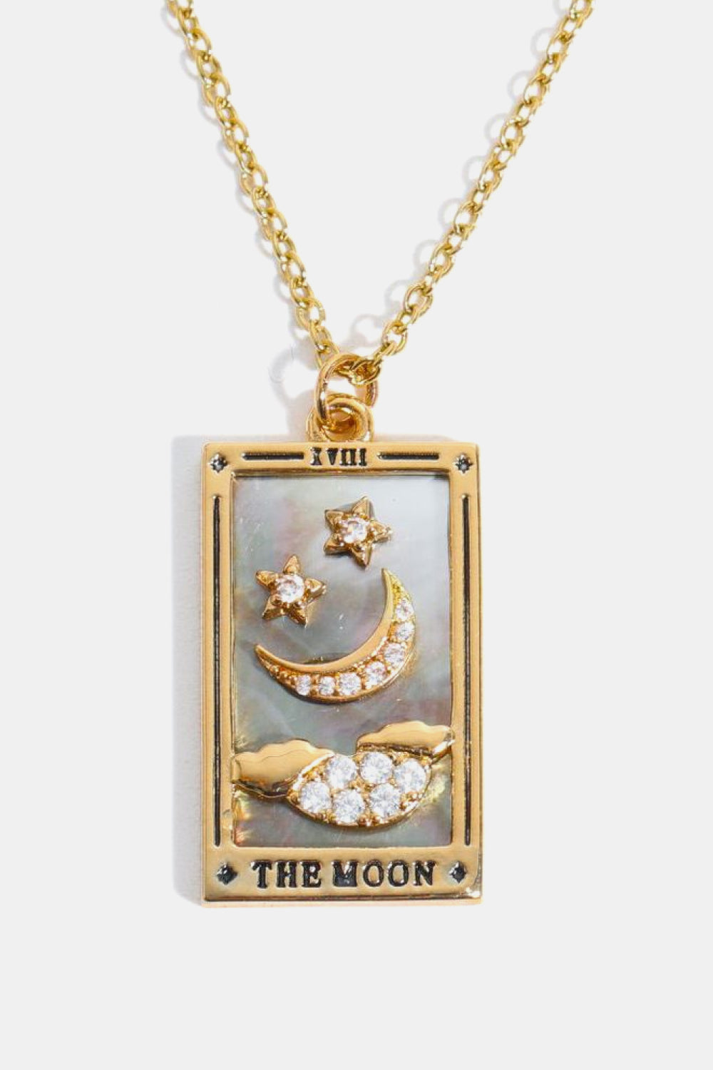 Tarot Card Pendant Stainless Steel Necklace king-general-store-5710.myshopify.com