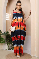 Plus Size Tie-Shoulder Maxi Dress king-general-store-5710.myshopify.com