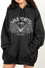 Simply Love Full Size WILD HEARTS 1993 WORLD TOUR Graphic Hoodie king-general-store-5710.myshopify.com