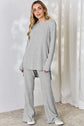 Basic Bae Full Size Ribbed High-Low Top and Wide Leg Pants Set king-general-store-5710.myshopify.com