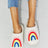 MMShoes Rainbow Plush Slipper king-general-store-5710.myshopify.com