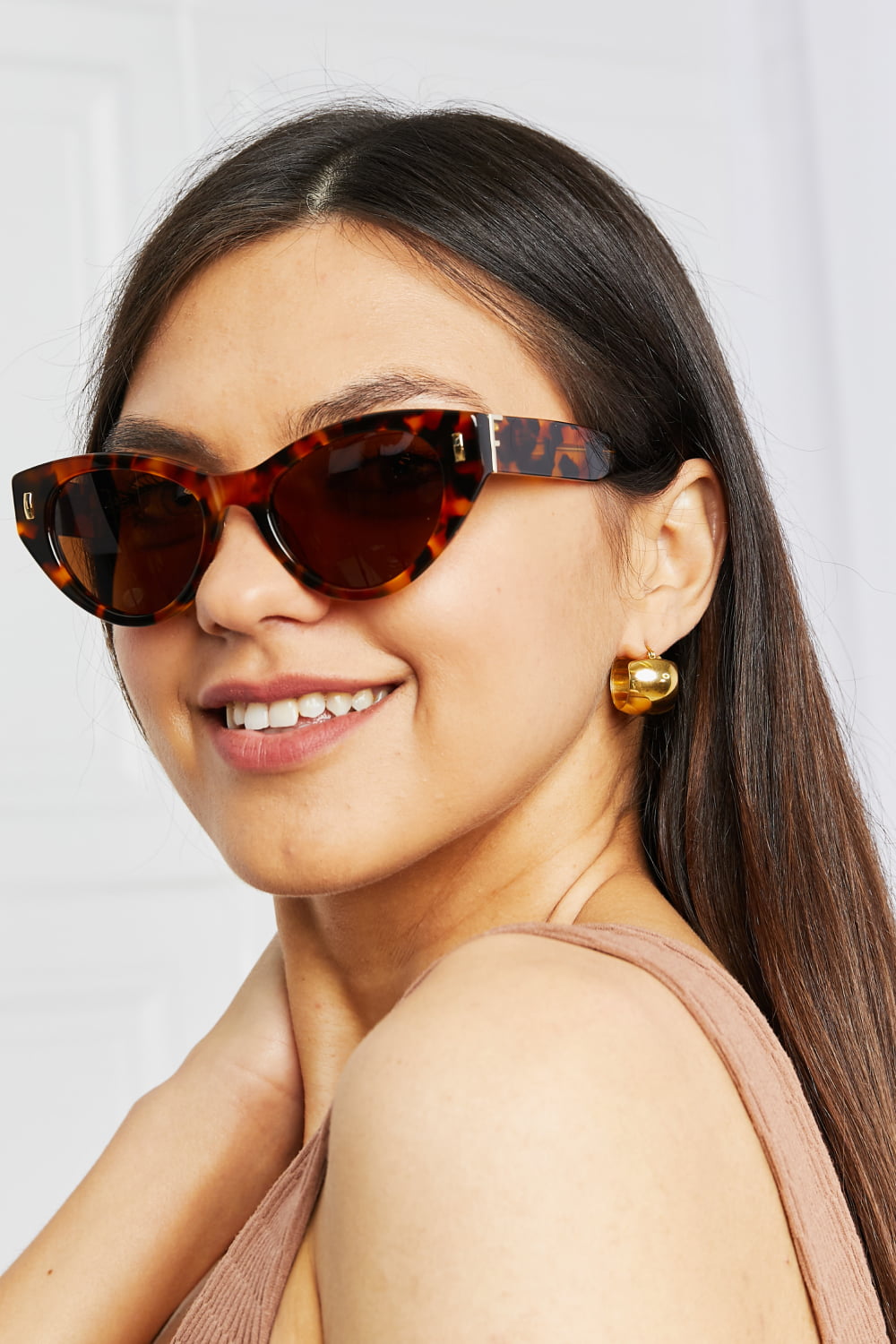 Tortoiseshell Acetate Frame Sunglasses king-general-store-5710.myshopify.com