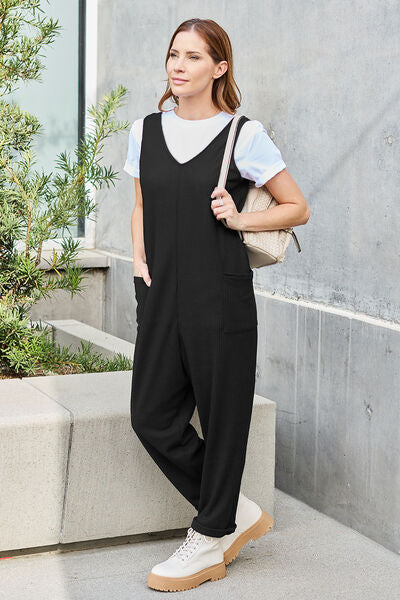 Double Take Full Size Sleeveless Straight Jumpsuit king-general-store-5710.myshopify.com