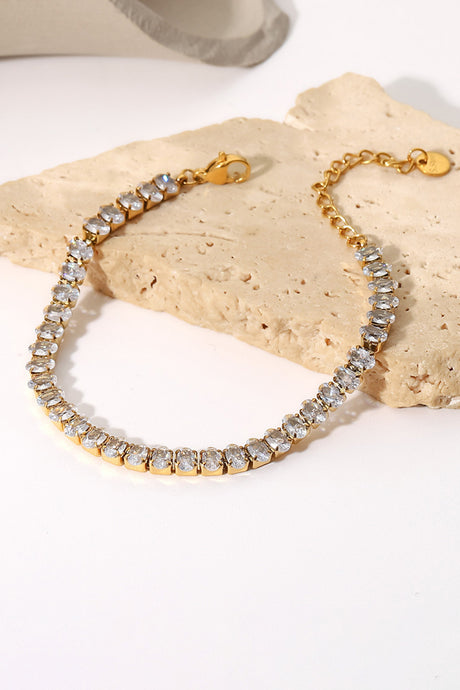 Inlaid Zircon 18K Gold Plated Bracelet king-general-store-5710.myshopify.com