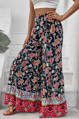 Floral High Waist Palazzo Pants king-general-store-5710.myshopify.com