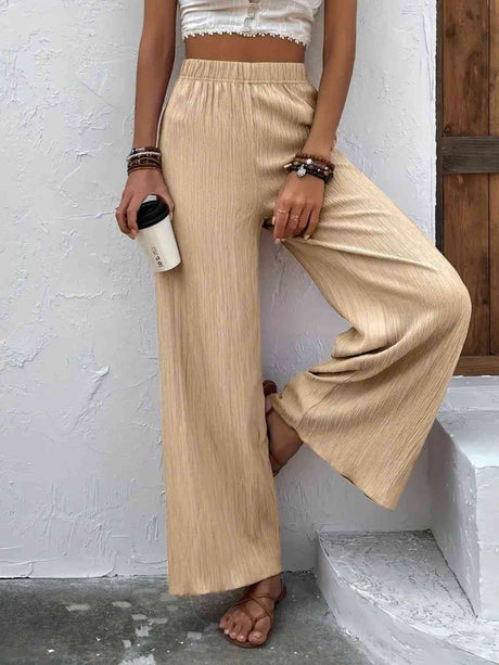 Full Size High Waist Wide Leg Pants king-general-store-5710.myshopify.com