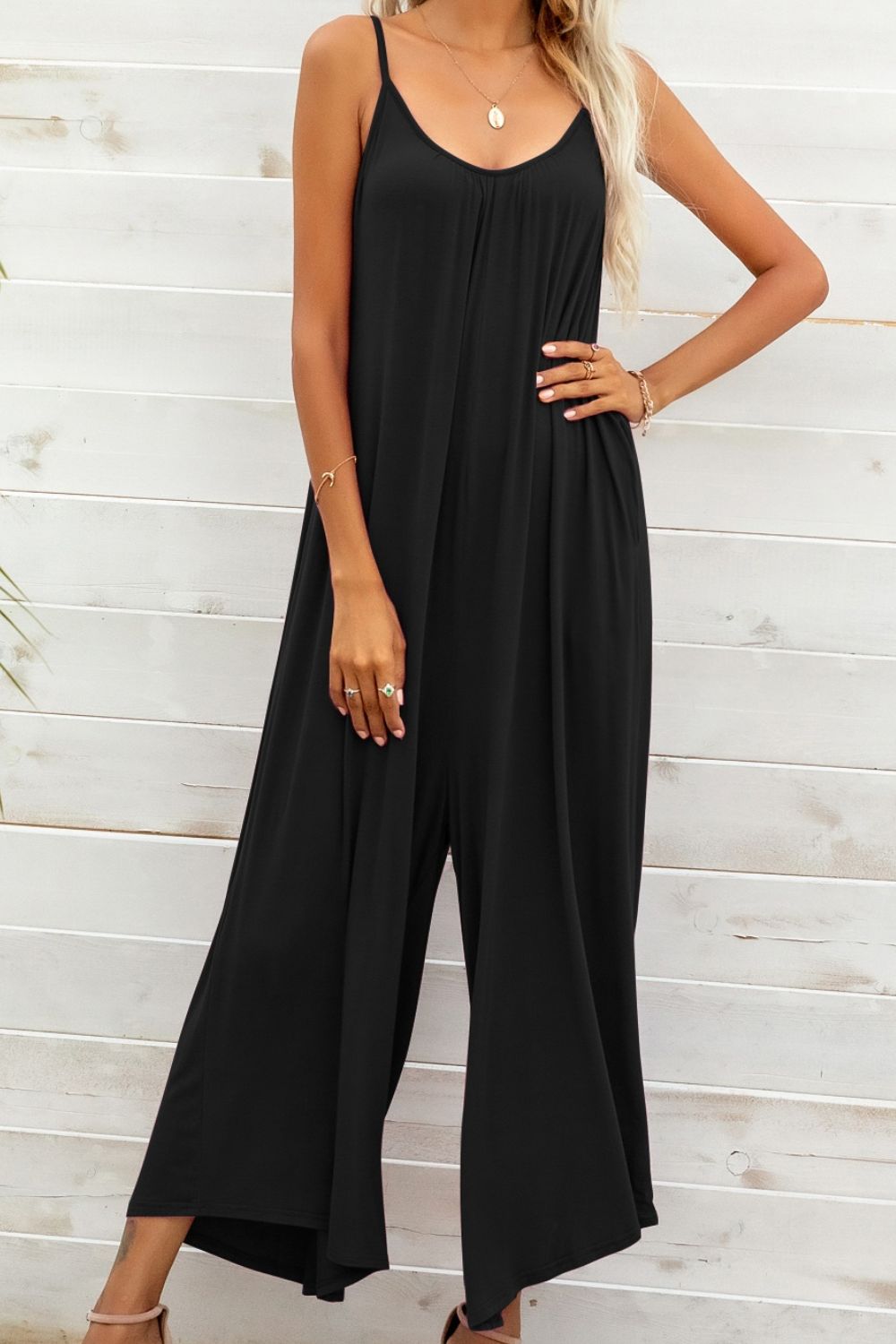 Spaghetti Strap Scoop Neck Jumpsuit king-general-store-5710.myshopify.com