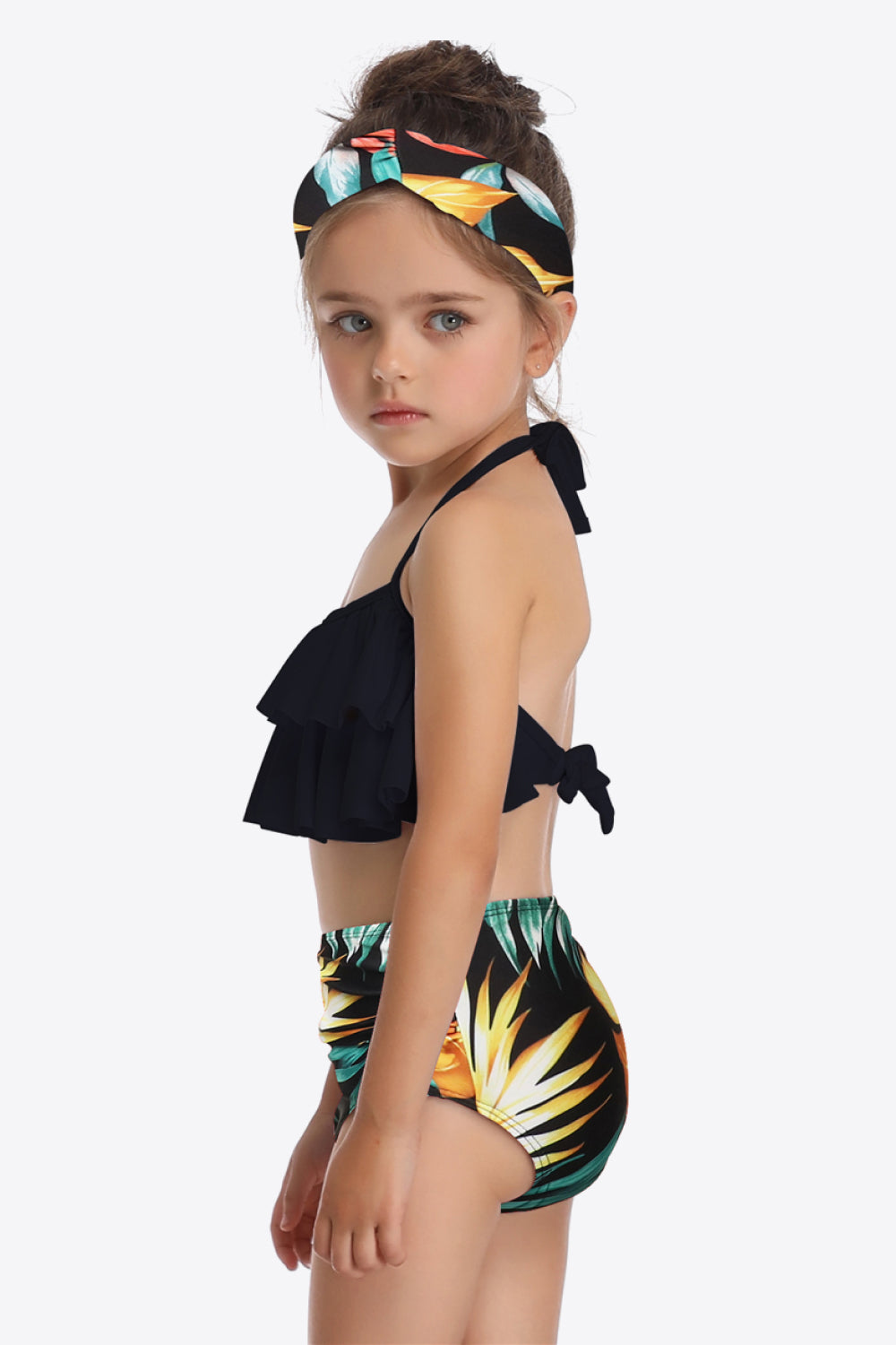 Printed Layered Halter Neck Two-Piece Swim Set king-general-store-5710.myshopify.com