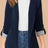 Lapel Collar Roll-Tab Sleeve Blazer king-general-store-5710.myshopify.com