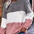 Color Block Round Neck Long Sleeve Sweatshirt king-general-store-5710.myshopify.com