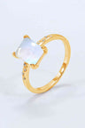 Square Moonstone Ring king-general-store-5710.myshopify.com