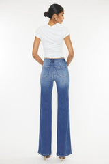 Kancan Ultra High Waist Gradient Flare Jeans king-general-store-5710.myshopify.com