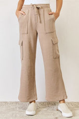 RISEN High Waist Cargo Wide Leg Pants king-general-store-5710.myshopify.com