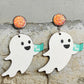 Ghost Shape Wooden Dangle Earrings king-general-store-5710.myshopify.com