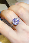 5 Carat Moissanite 925 Sterling Silver Ring - Kings Crown Jewel Boutique