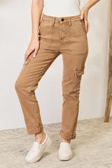 Risen Full Size High Waist Straight Jeans with Pockets king-general-store-5710.myshopify.com