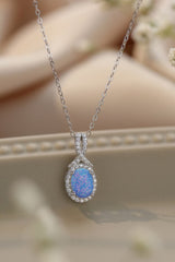 Feeling My Best Opal Pendant Necklace king-general-store-5710.myshopify.com