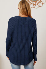 Basic Bae Full Size Ribbed Thumbhole Sleeve T-Shirt king-general-store-5710.myshopify.com