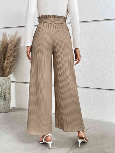 Tied Wide Leg Long Pants king-general-store-5710.myshopify.com