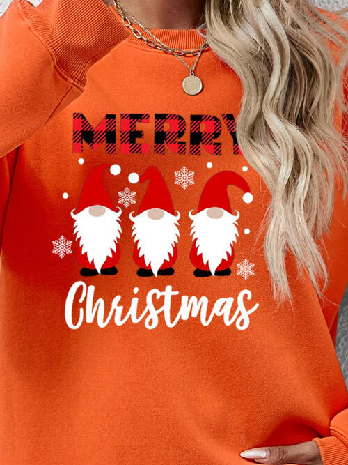 MERRY CHRISTMAS Long Sleeve Sweatshirt king-general-store-5710.myshopify.com