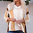 Color Block Openwork Hooded Sweater king-general-store-5710.myshopify.com