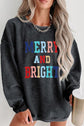 MERRY AND BRIGHT Graphic Sweatshirt king-general-store-5710.myshopify.com