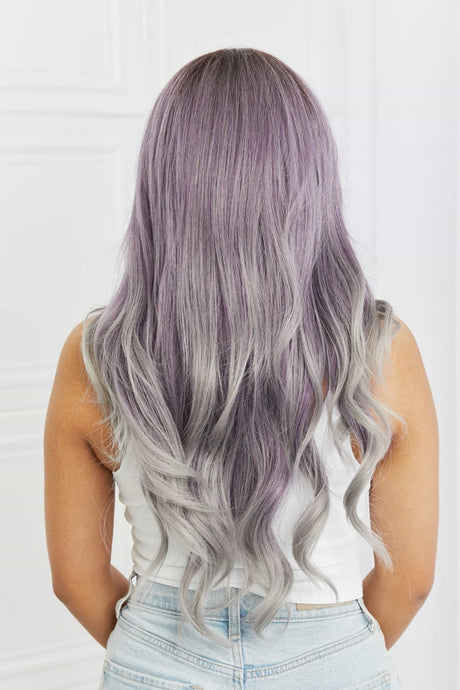 Elegant Wave Full Machine Synthetic Wigs in Purple 26'' king-general-store-5710.myshopify.com