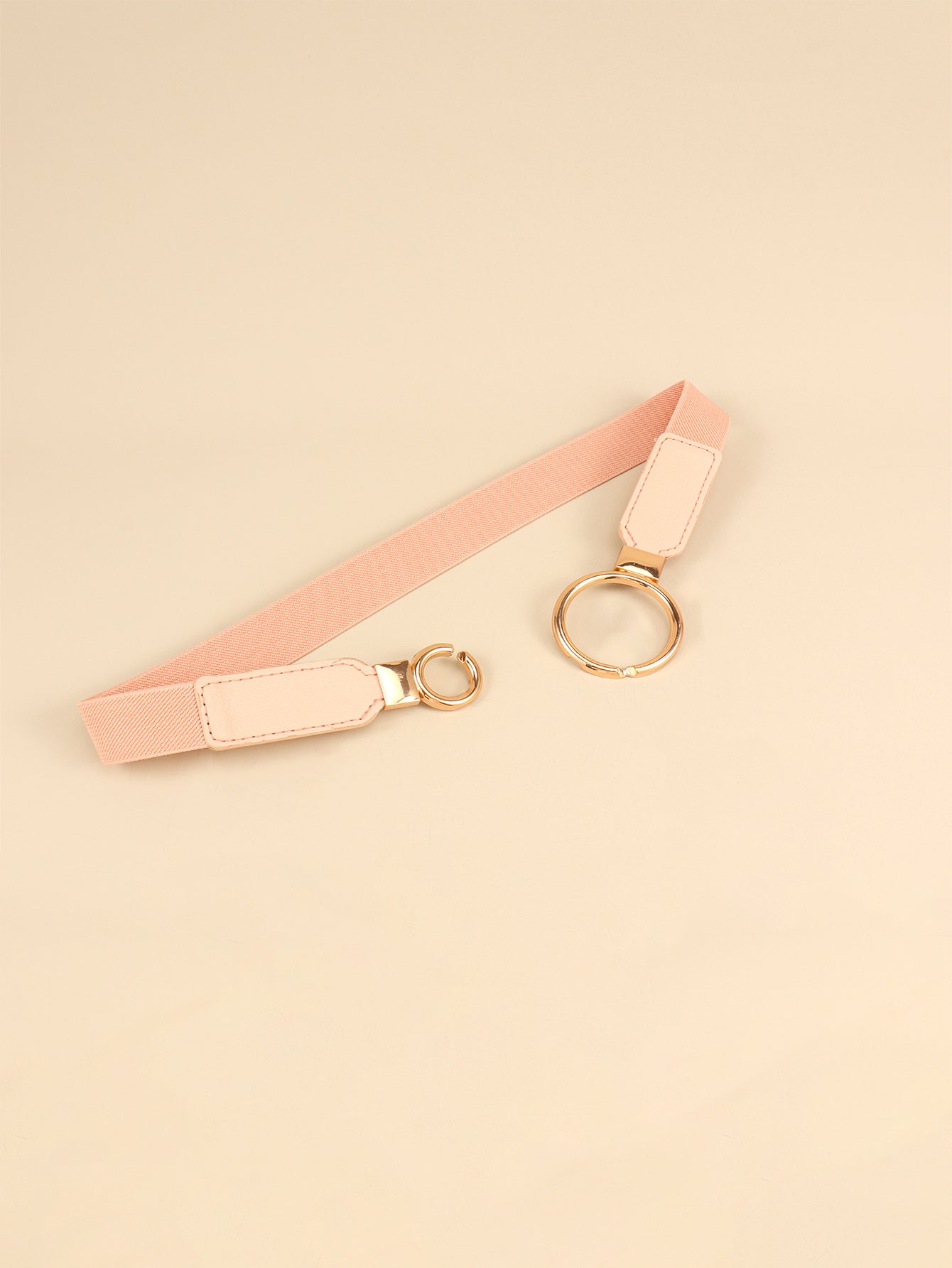 Double Ring Buckle Elastic PU Belt king-general-store-5710.myshopify.com