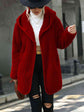 Open Front Ribbed Hooded Coat king-general-store-5710.myshopify.com