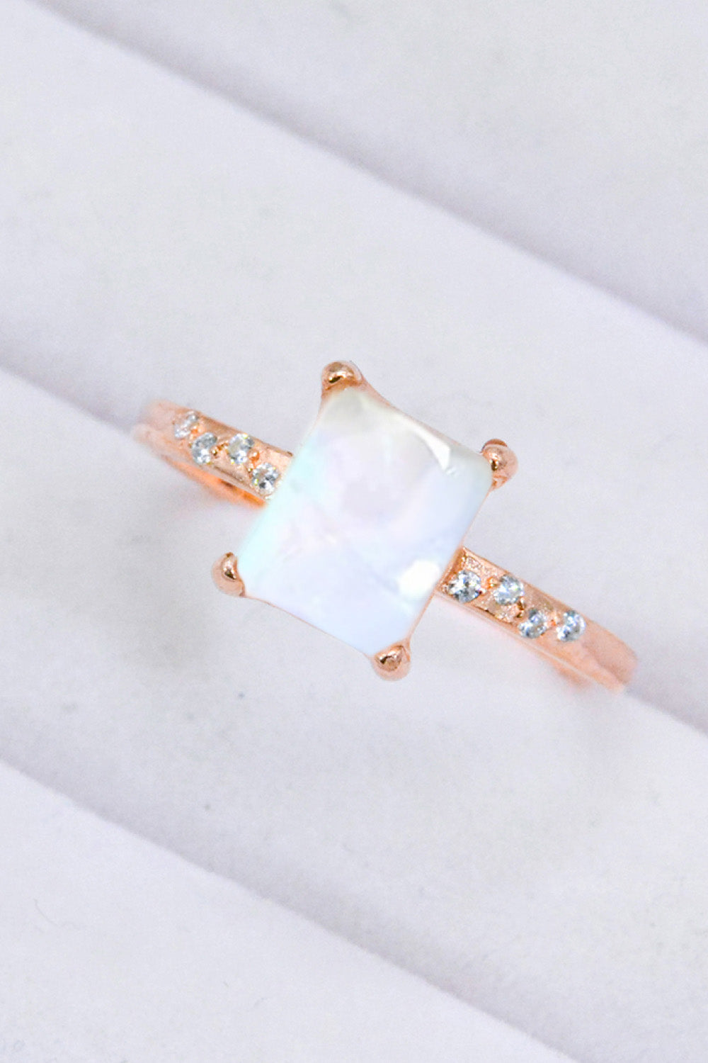 Square Moonstone Ring king-general-store-5710.myshopify.com