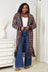 Double Take Full Size Multicolored Open Front Fringe Hem Cardigan king-general-store-5710.myshopify.com