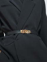 Zinc Alloy Buckle Elastic PU Belt king-general-store-5710.myshopify.com