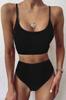 Color Block Spaghetti Strap Two-Piece Swim Set king-general-store-5710.myshopify.com