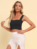 Square Neck Sleeveless Knit Top king-general-store-5710.myshopify.com