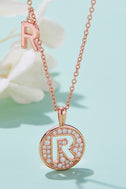 Moissanite K to T Pendant Necklace king-general-store-5710.myshopify.com