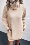 Turtleneck Sweater Dress with Pockets king-general-store-5710.myshopify.com