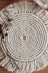 10" Macrame Round Cup Mat king-general-store-5710.myshopify.com