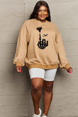 Simply Love Full Size Halloween Element Graphic Sweatshirt king-general-store-5710.myshopify.com