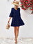 V-Neck Flare Sleeve Mini Dress king-general-store-5710.myshopify.com