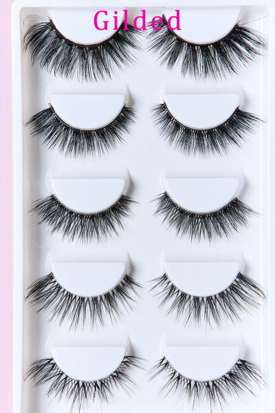 SO PINK BEAUTY Faux Mink Eyelashes Variety Pack 5 Pairs king-general-store-5710.myshopify.com