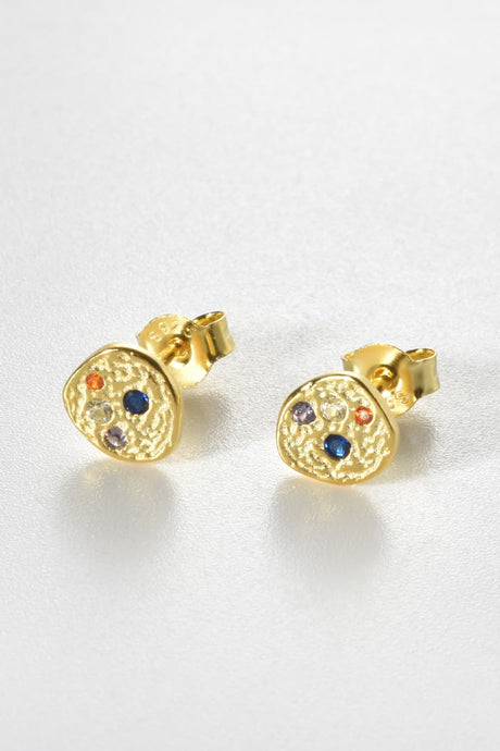 Multicolored Zircon Stud Earrings king-general-store-5710.myshopify.com