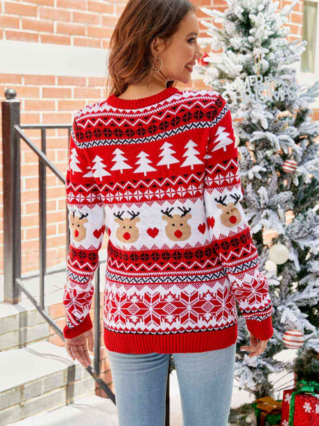 Christmas Round Neck Sweater king-general-store-5710.myshopify.com