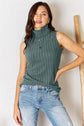 Basic Bae Full Size Ribbed Turtleneck Tank king-general-store-5710.myshopify.com