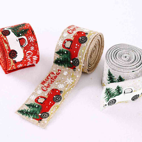 Car & Christmas Tree Ribbon king-general-store-5710.myshopify.com