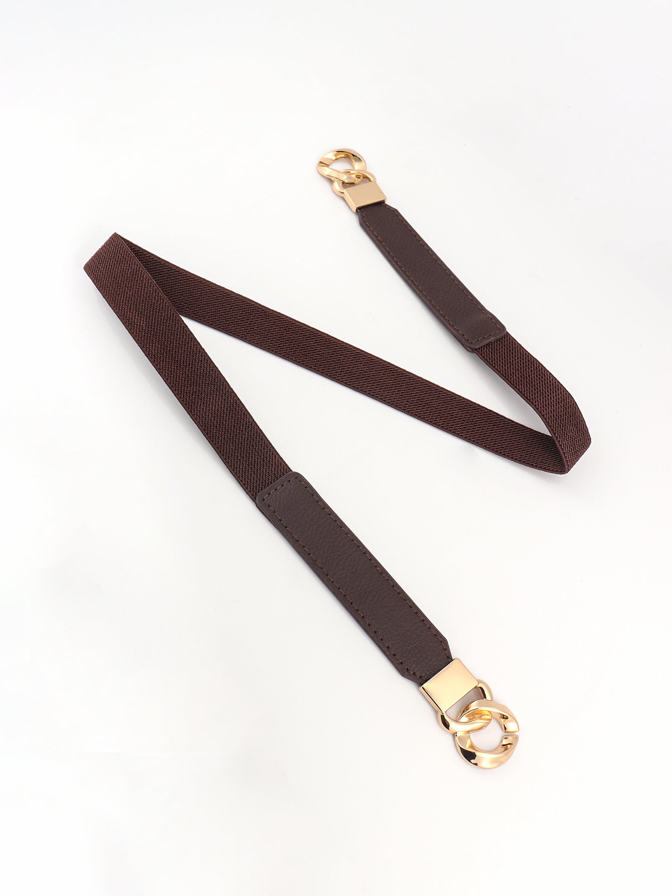 Zinc Alloy Buckle Elastic PU Belt king-general-store-5710.myshopify.com